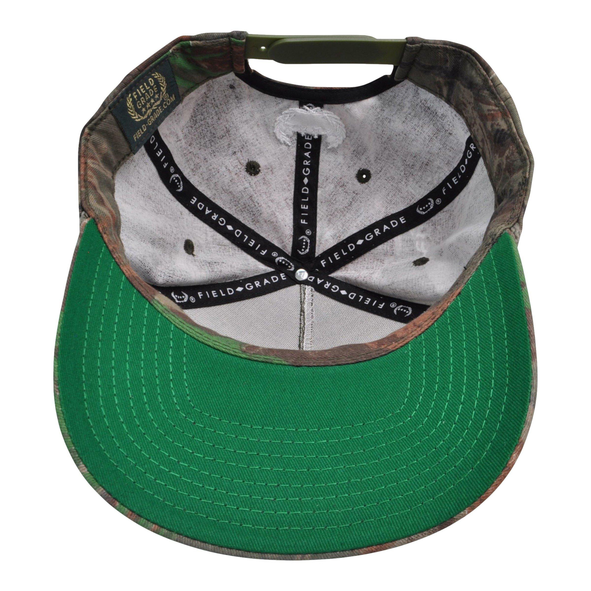 Field Grade Beware of Dog Trucker Snapback-Camouflage - GREEN Thumbnail View 4