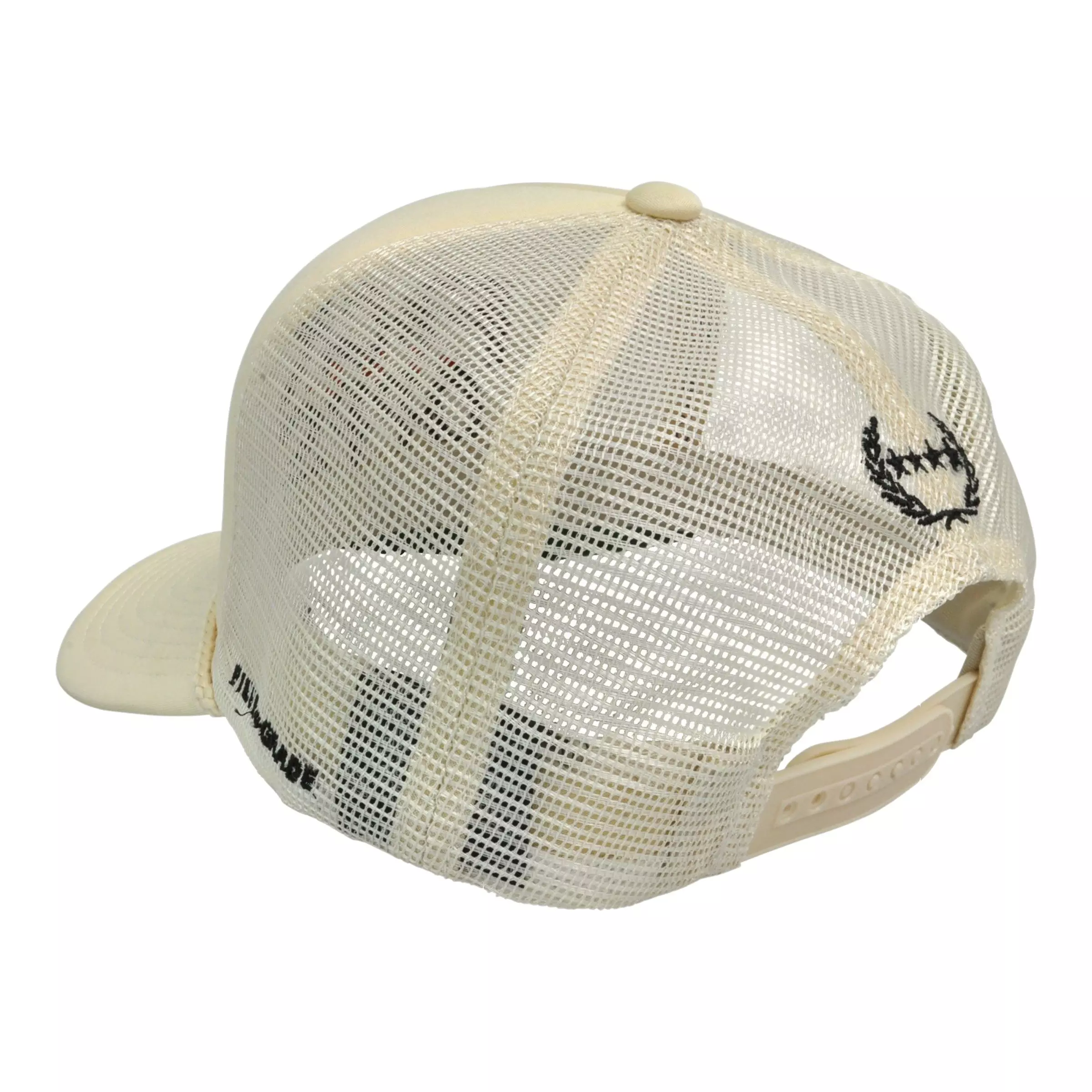 Field Grade F*cks The Opps Trucker Snapback-Sand - CREAM