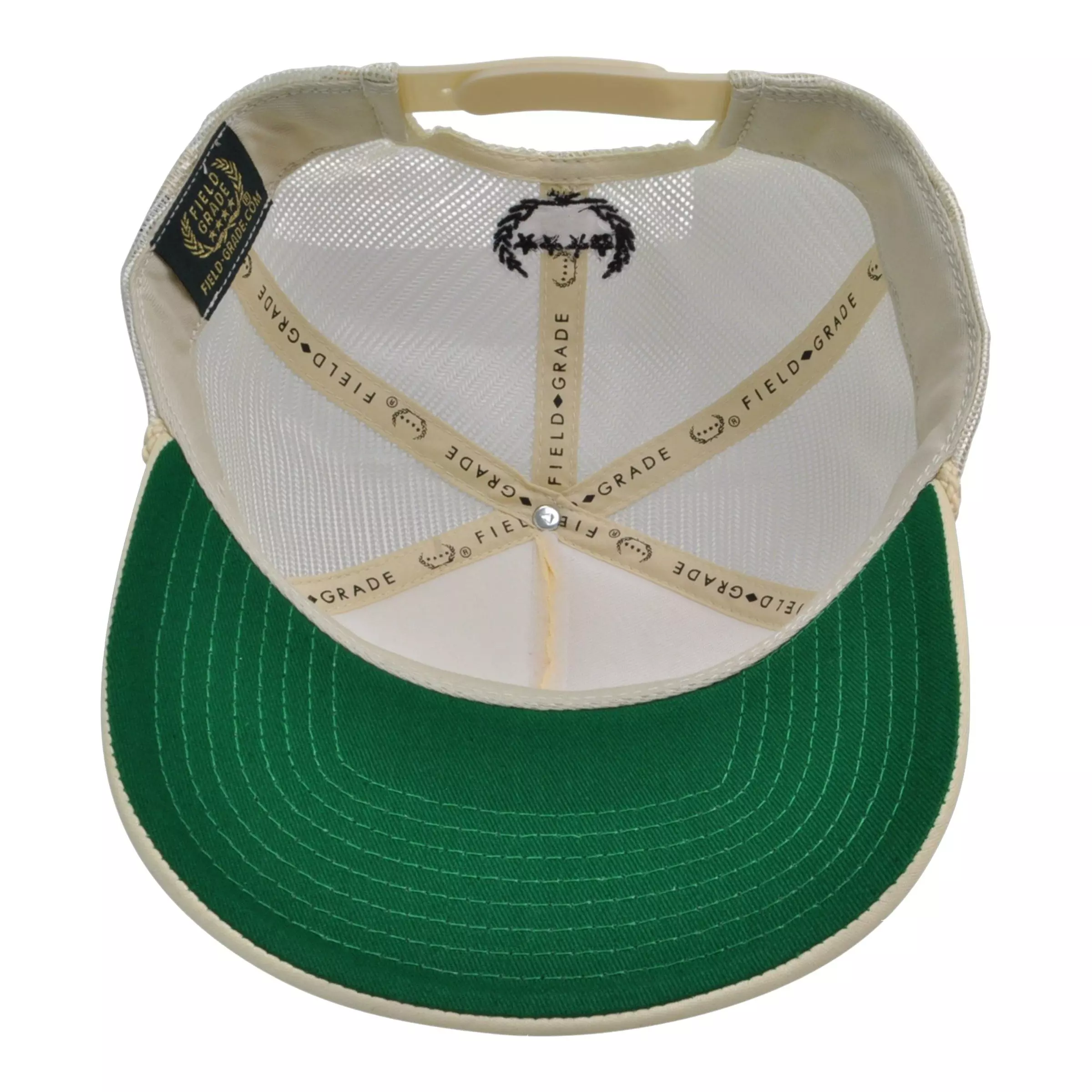 Field Grade F*cks The Opps Trucker Snapback-Sand - CREAM
