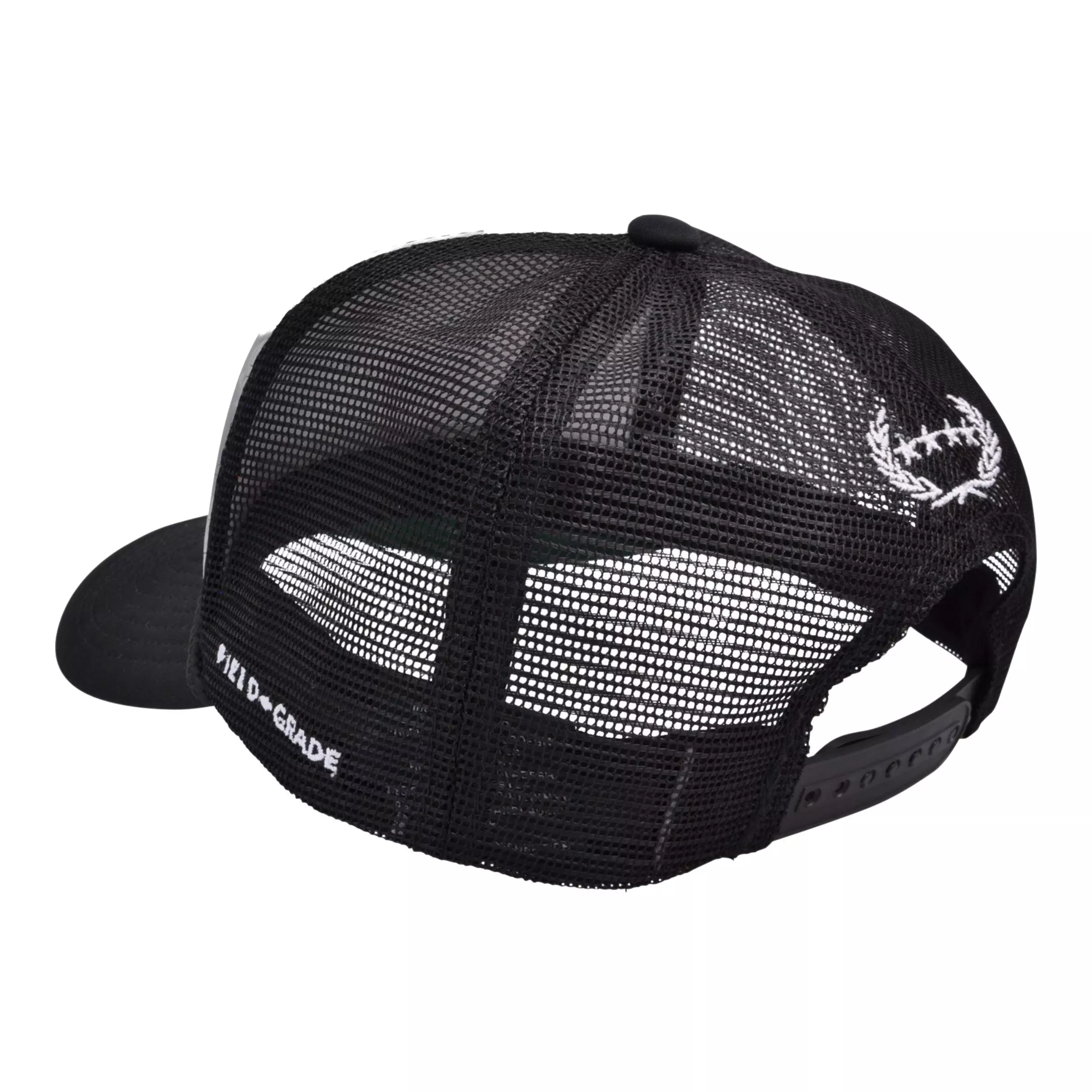 Field Grade Respectfully Trucker Snapback-Grey/Black - GREY/BLACK