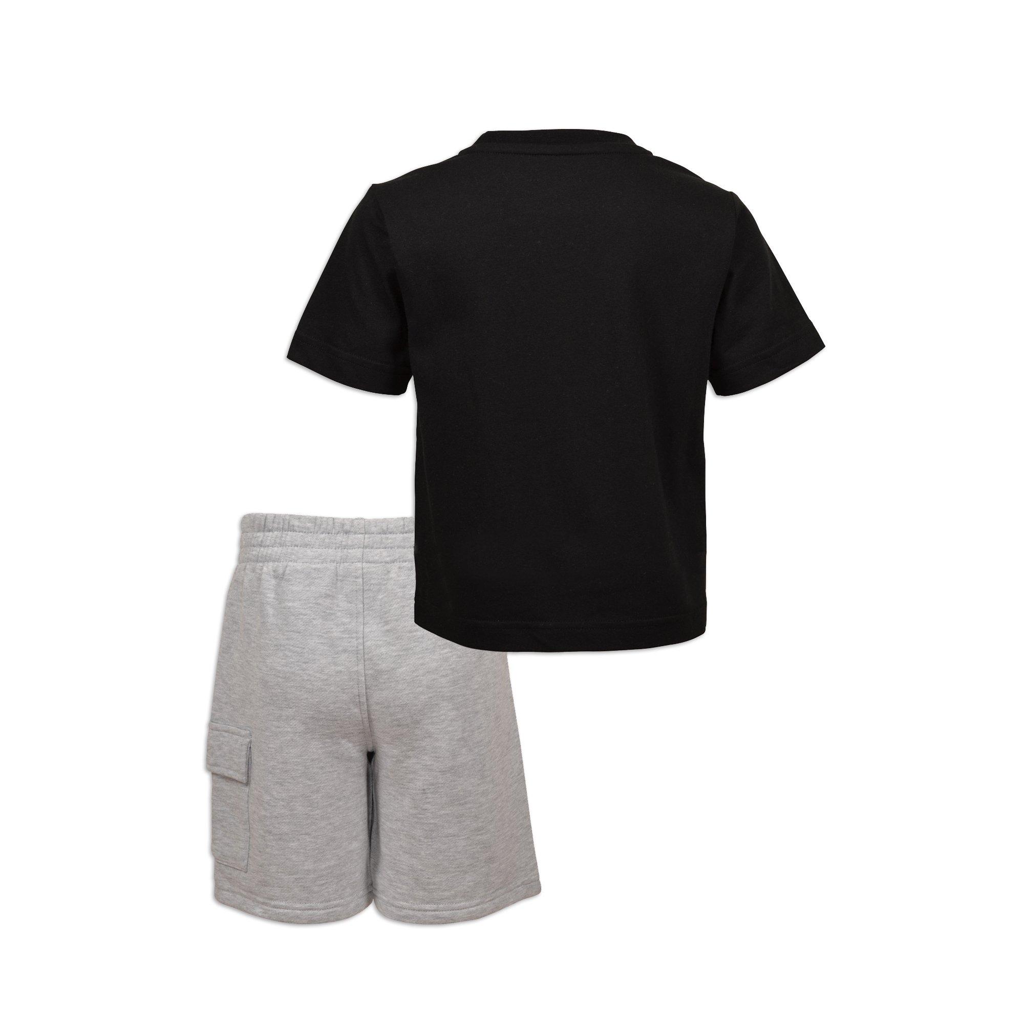 New Balance Short Toddler Boys' Black/Grey Set
