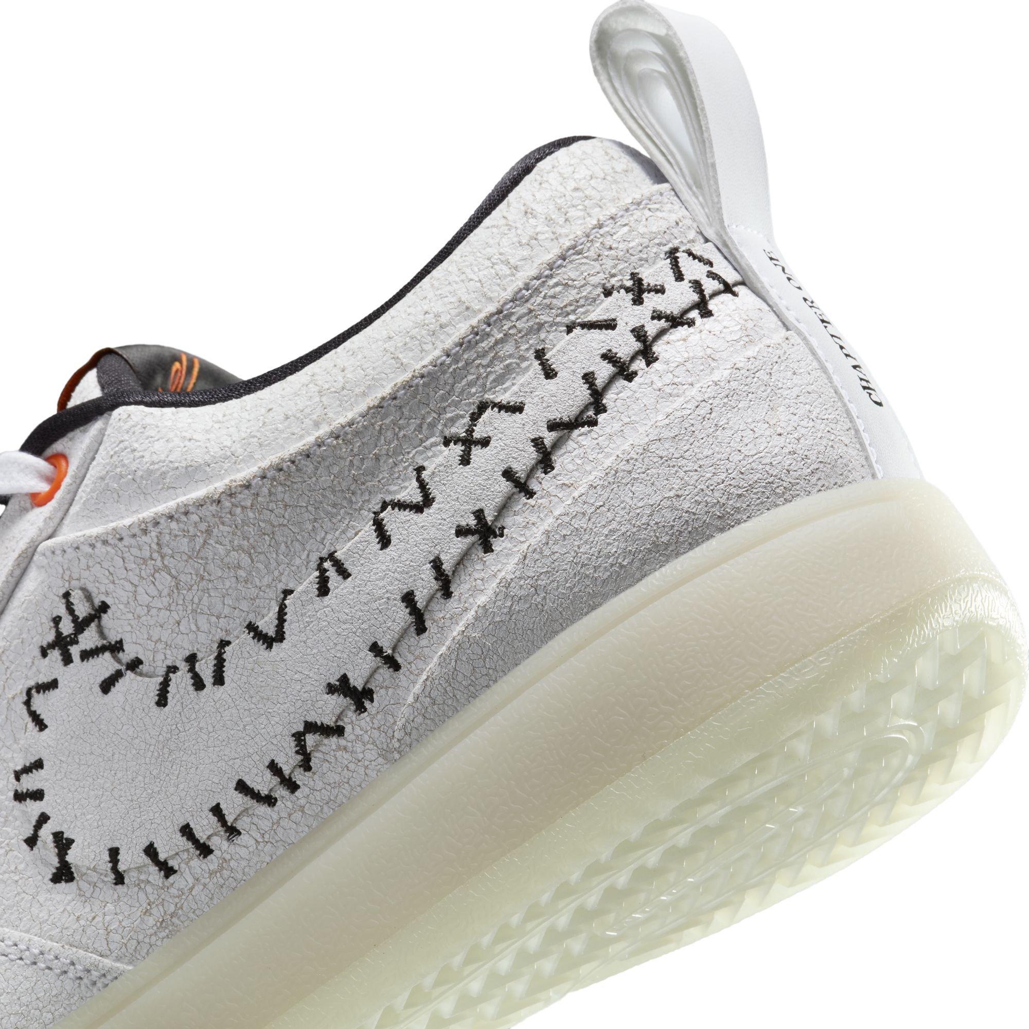 Nike Book 1 "Christmas" Men's Basketball Shoe - WHITE-BLACK/CLAY ORANGE Thumbnail View 5