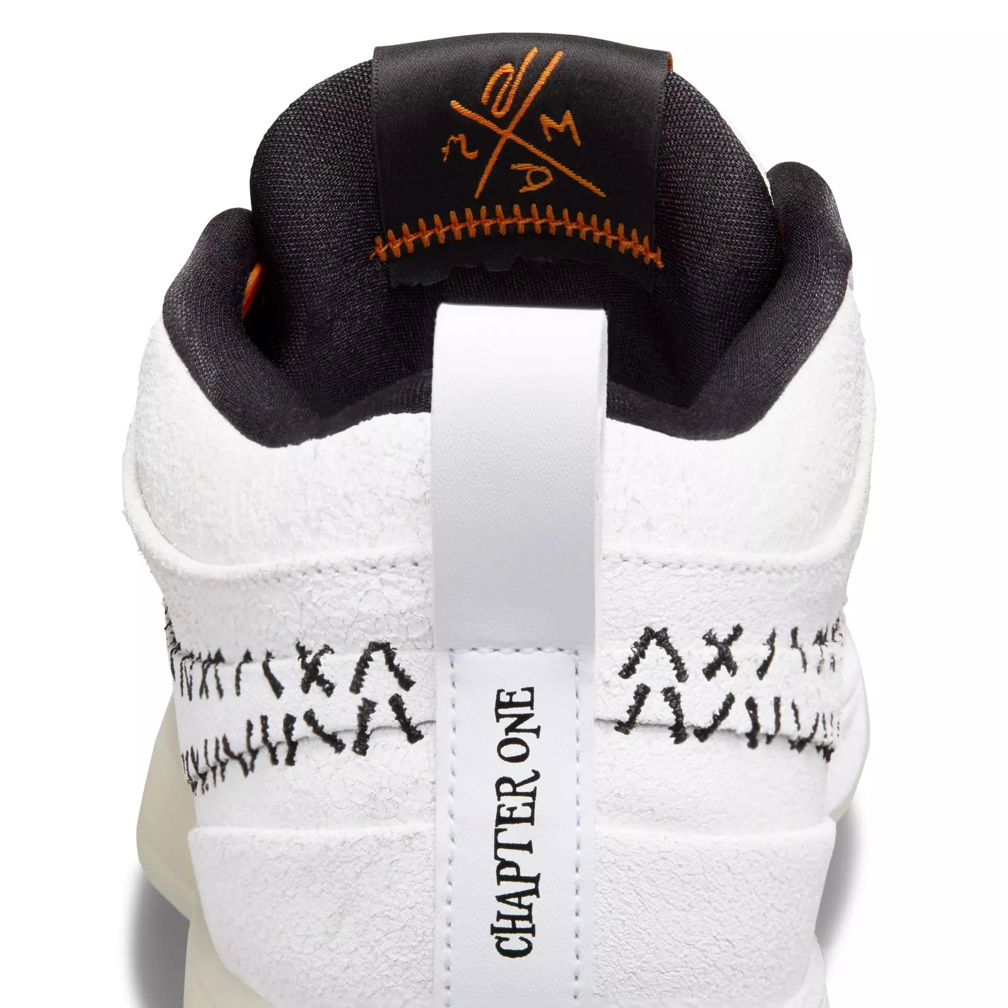 Nike Book 1 "Christmas" Men's Basketball Shoe - WHITE-BLACK/CLAY ORANGE