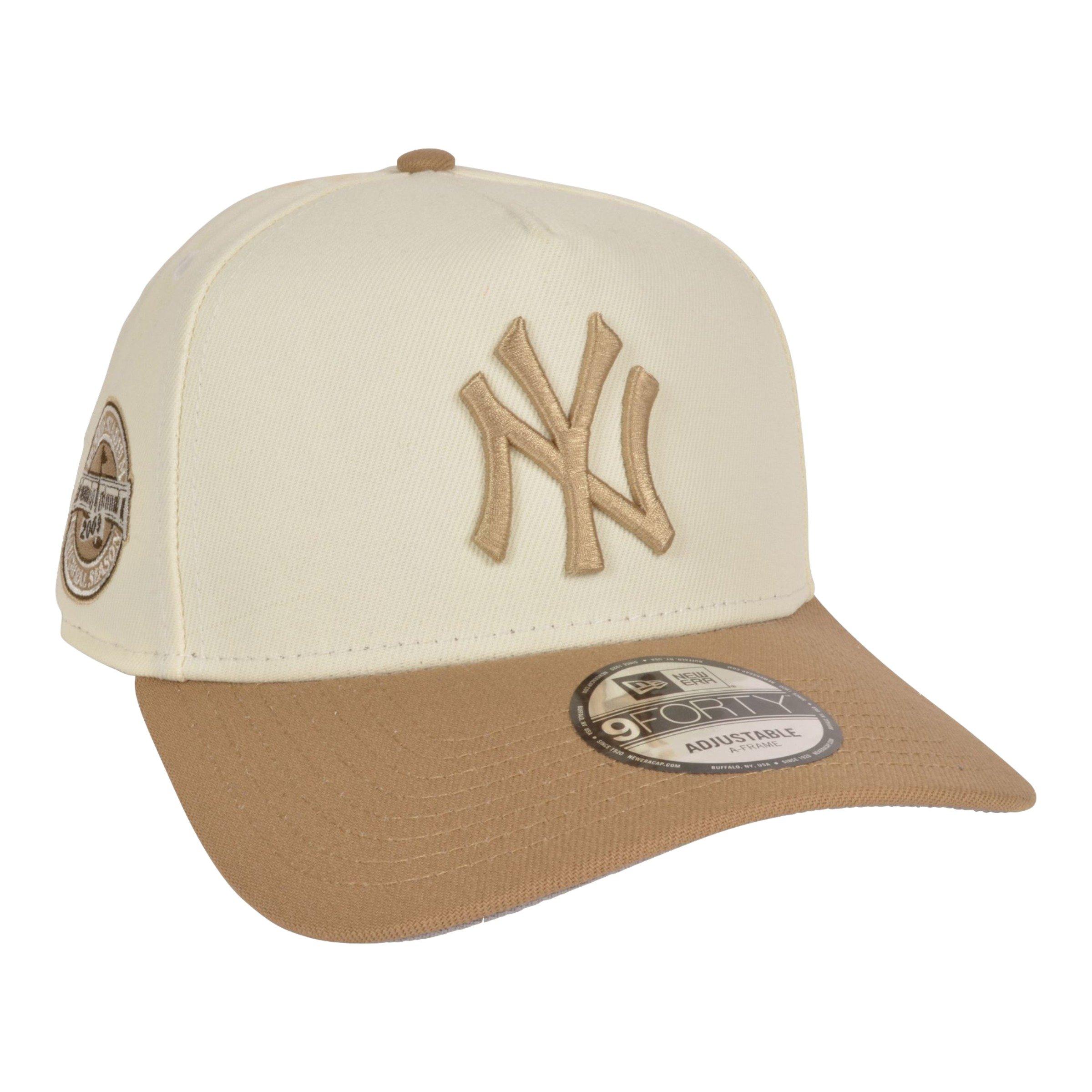 New Era New York Yankees 9FORTY '09 Inaugural Season Cream Snapback