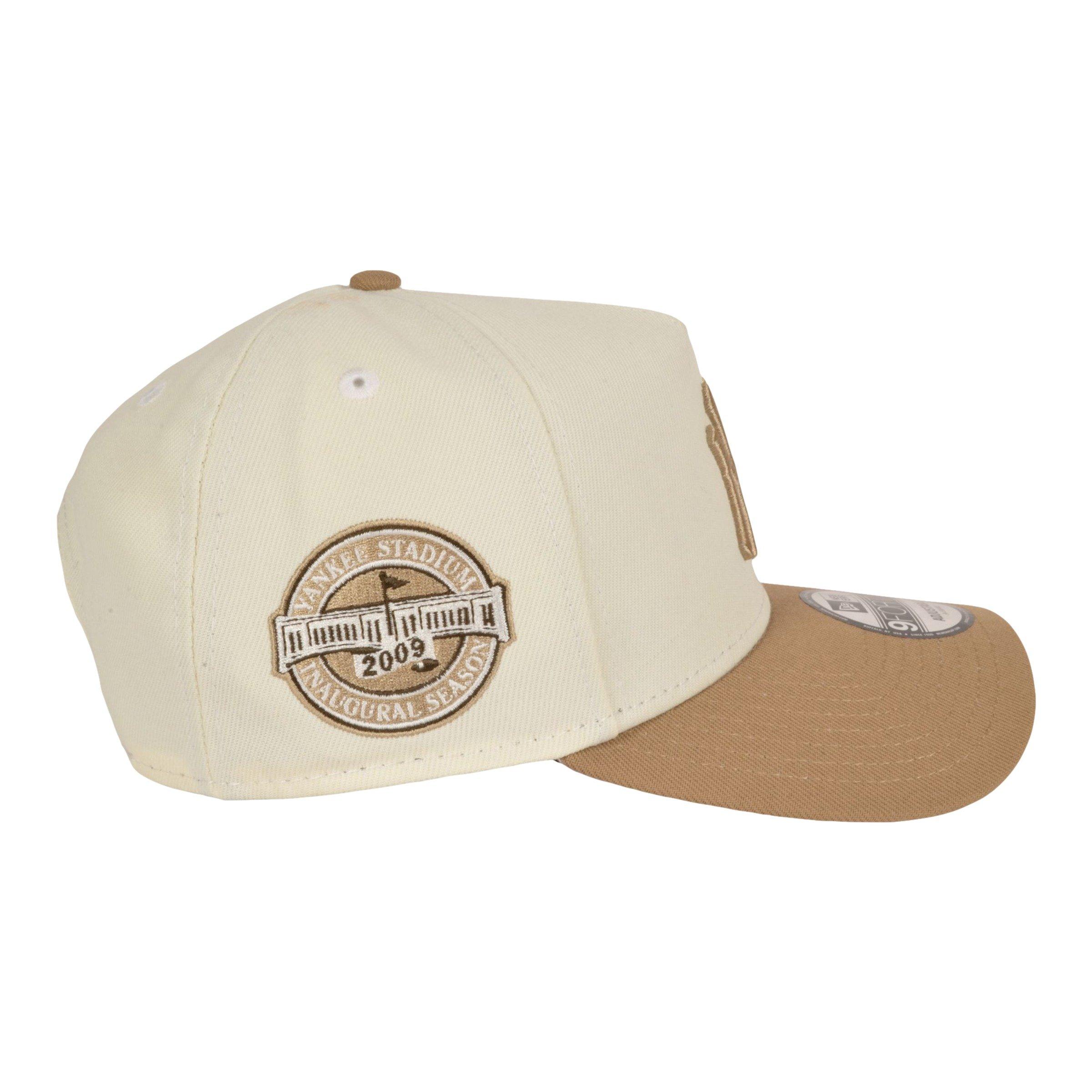 New Era Yankees '09 Inaugural 9FORTY Snapback Cream | Hibbett