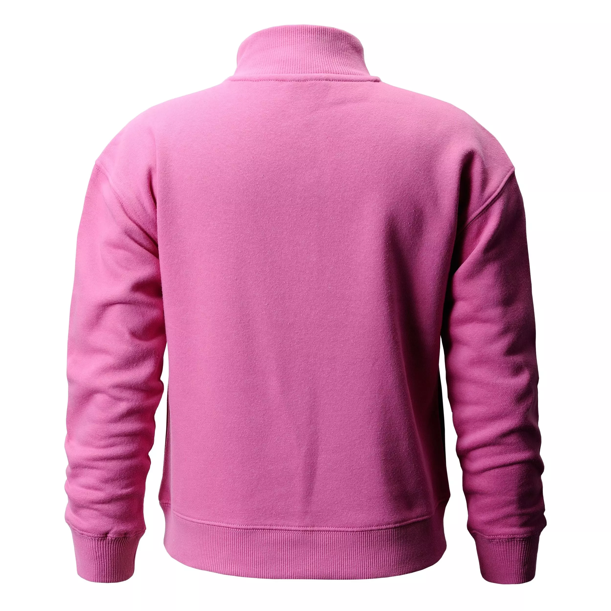 New Balance Big Girls' 1/4 Zip Fleece Pullover - PINK