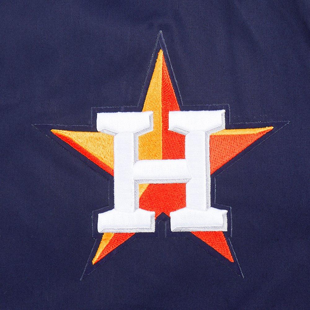 Men's Pro Standard Houston Astros Wingspan Twill Jacket-Navy