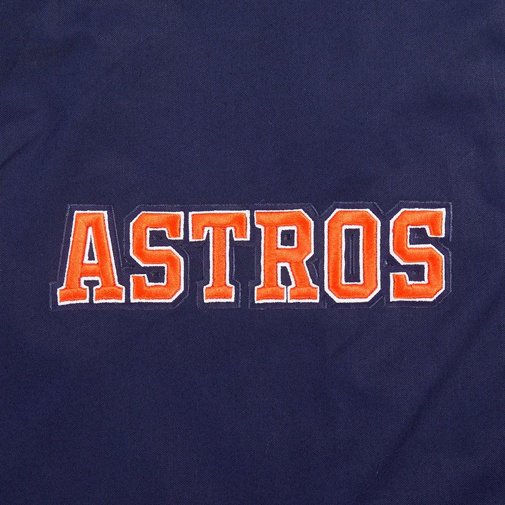 Men's Pro Standard Houston Astros Wingspan Twill Jacket-Navy