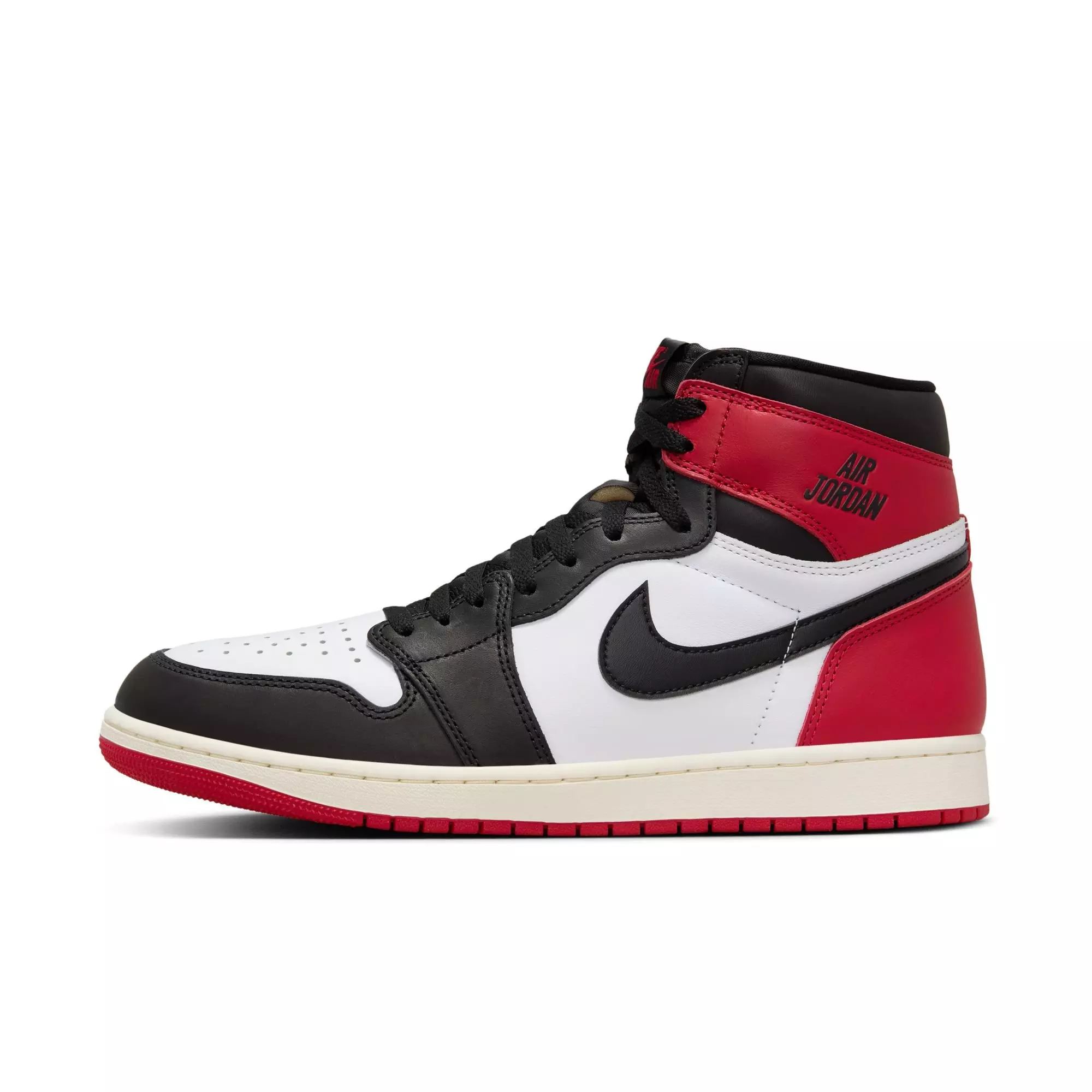 Jordan 1 Retro High OG "Black Toe" Men's Shoe - WHITE/BLACK/VARSITY RED