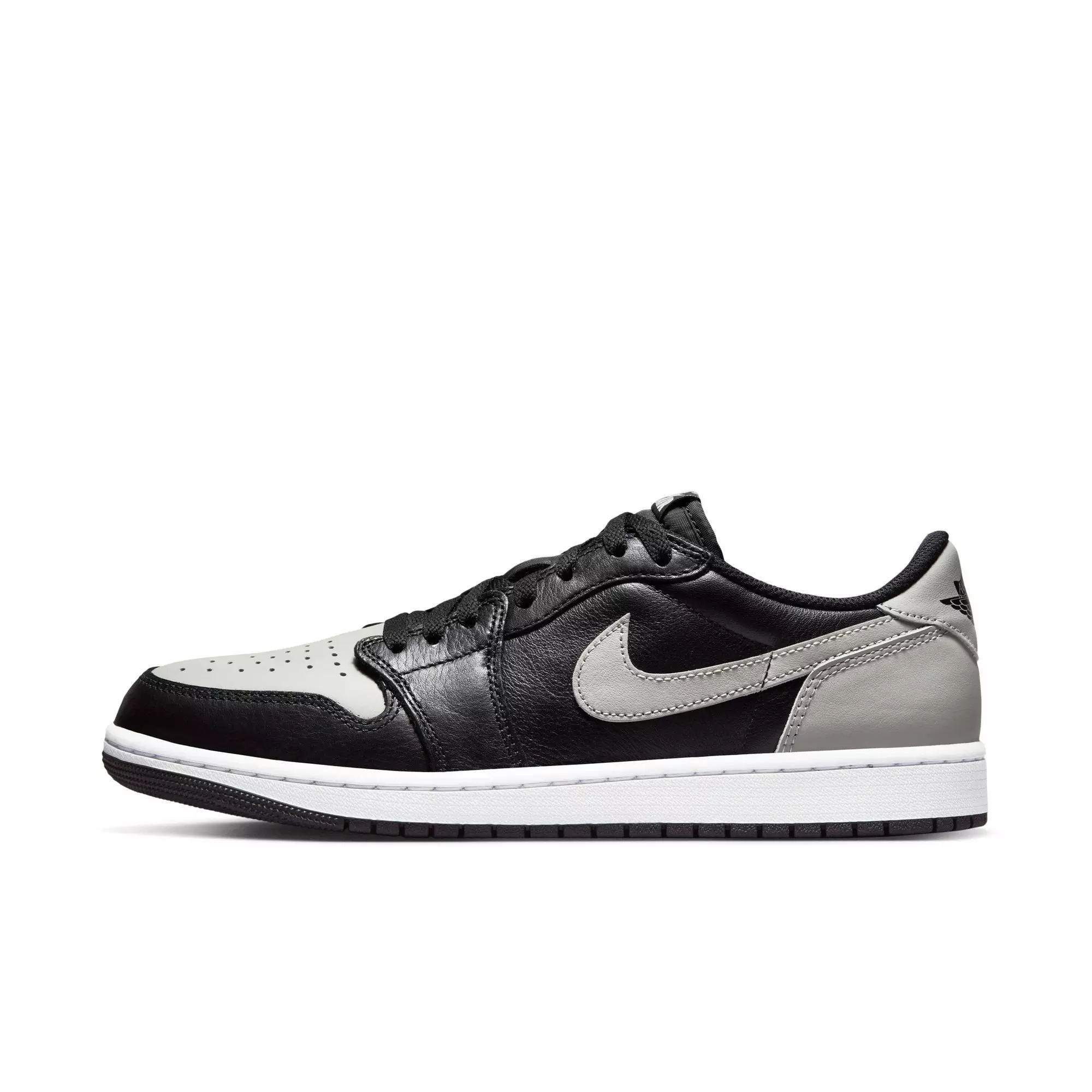 Jordan 1 Low OG "Shadow" Men's Shoe - BLACK/MEDIUM GREY/WHITE