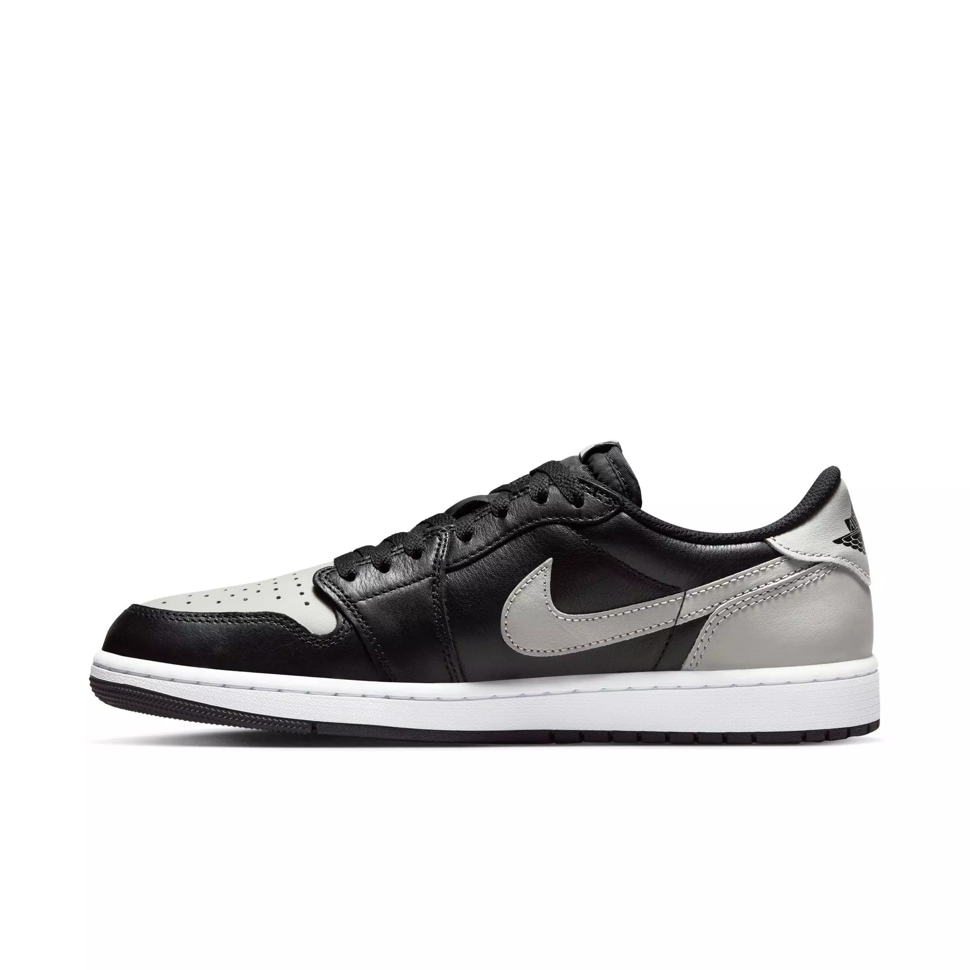 Jordan 1 Low OG "Shadow" Men's Shoe - BLACK/MEDIUM GREY/WHITE