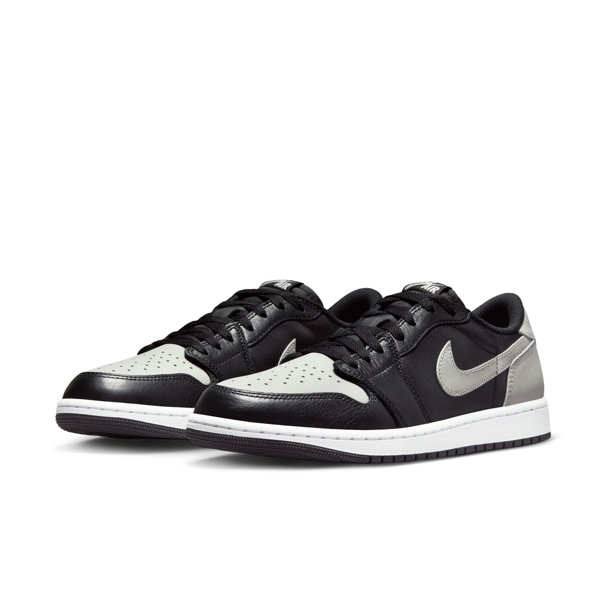 Jordan 1 Low OG "Shadow" Men's Shoe - BLACK/MEDIUM GREY/WHITE Thumbnail View 3