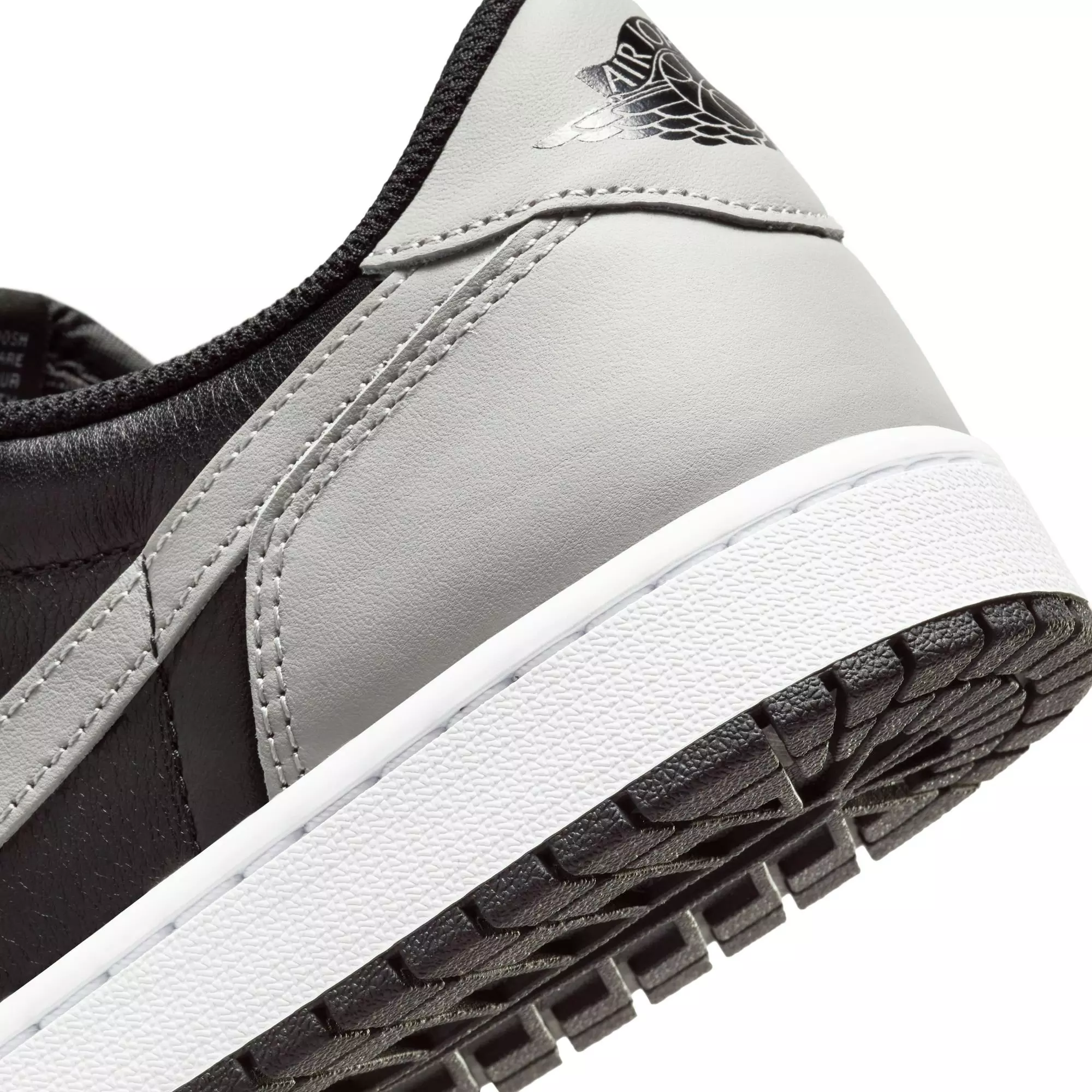 Jordan 1 Low OG "Shadow" Men's Shoe - BLACK/MEDIUM GREY/WHITE