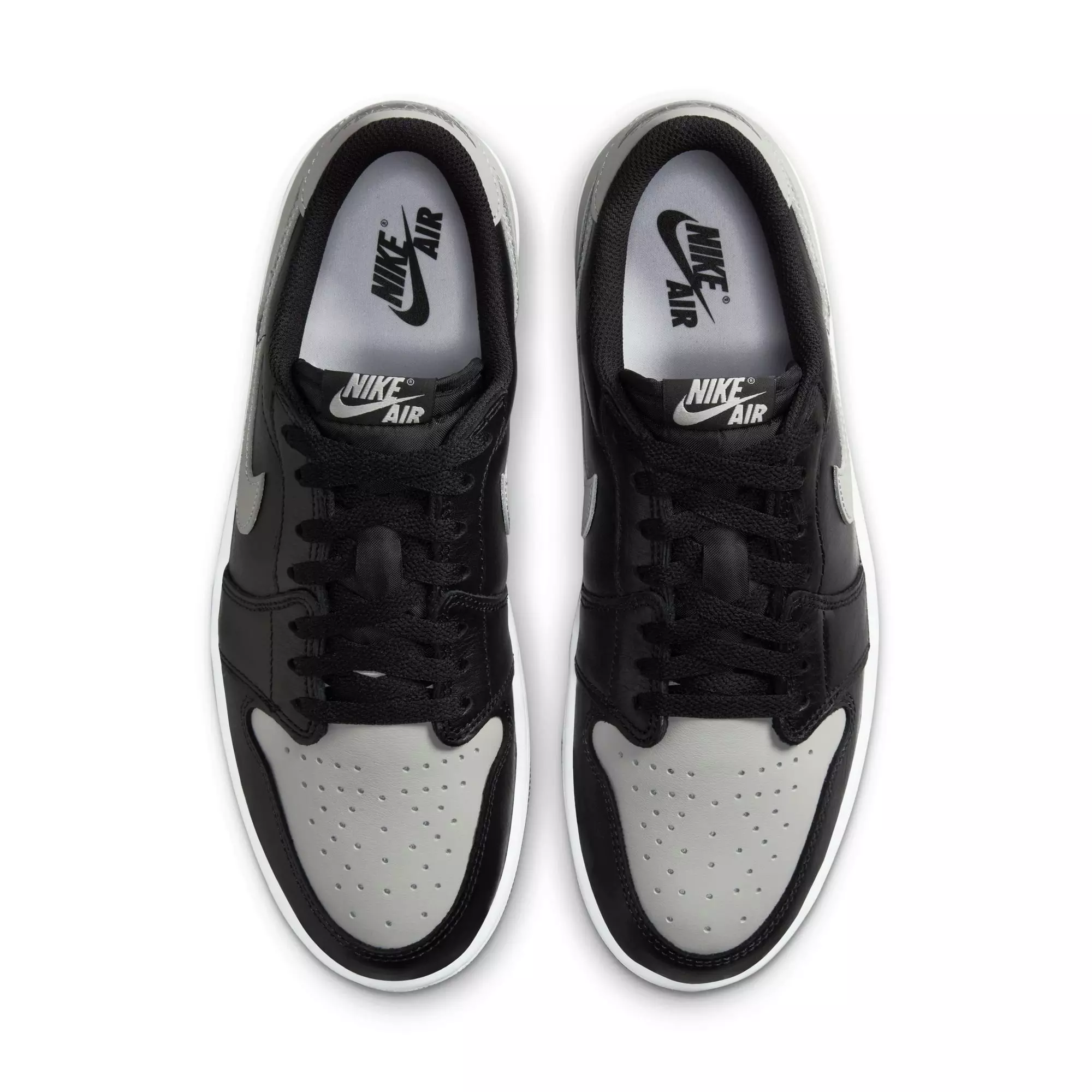 Jordan 1 Low OG "Shadow" Men's Shoe - BLACK/MEDIUM GREY/WHITE