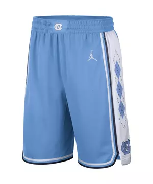 Vintage Nike Air Jordan NCAA North Carolina UNC Tar Heels Shorts Sz XL Sewn  L