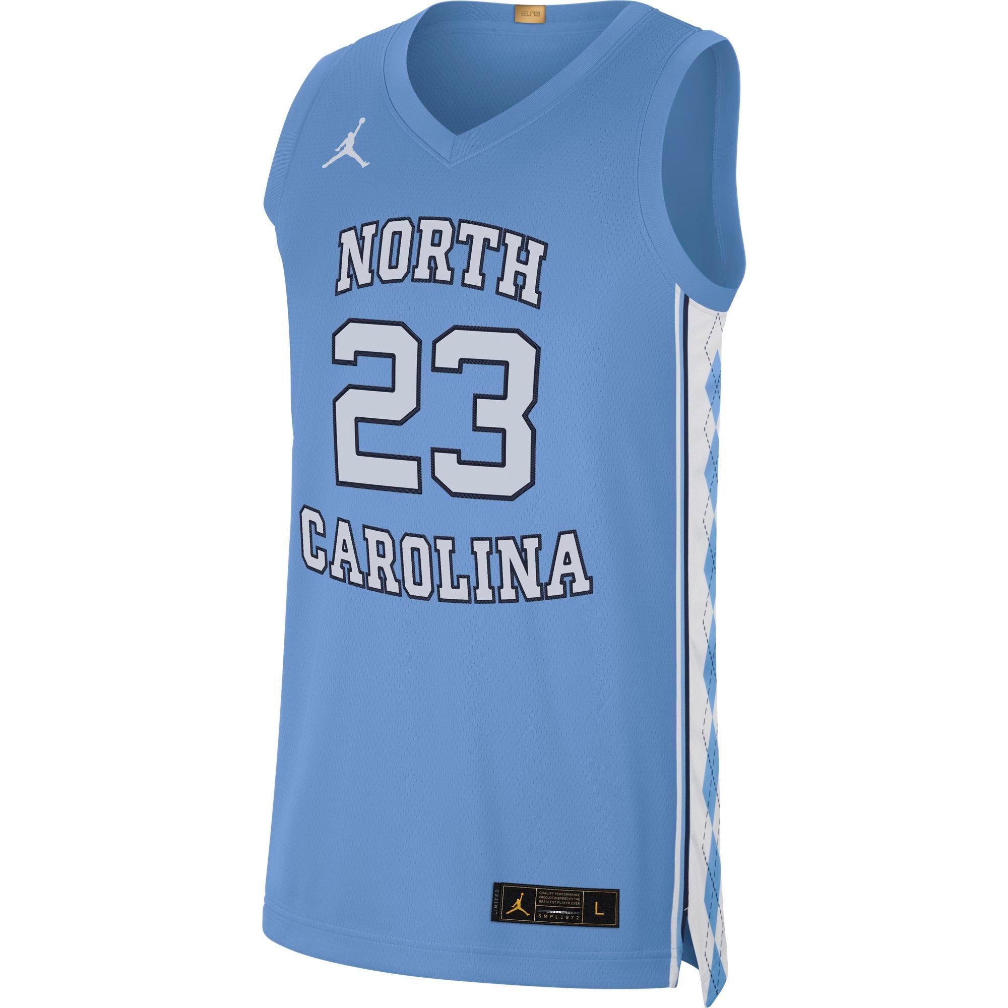 jordan tar heels jersey