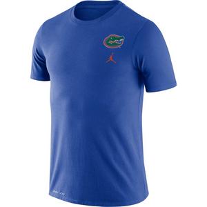 Jordan Men's Florida Gators Dri-Fit Cotton DNA Short Sleeve Tee