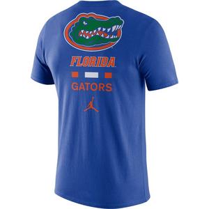 Jordan Men's Florida Gators Dri-Fit Cotton DNA Short Sleeve Tee