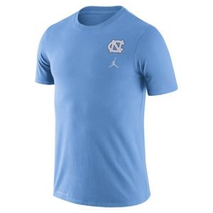 Jordan Men's North Carolina Tar Heels Dri-Fit Cotton DNA Short Sleeve Tee