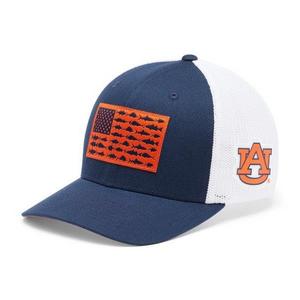 Men's Under Armour Navy Auburn Tigers On-Field Baseball Fitted Hat