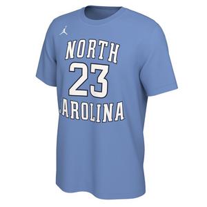 Jordan Men's North Carolina Tar Heels Michael Jordan Name & Number T-Shirt
