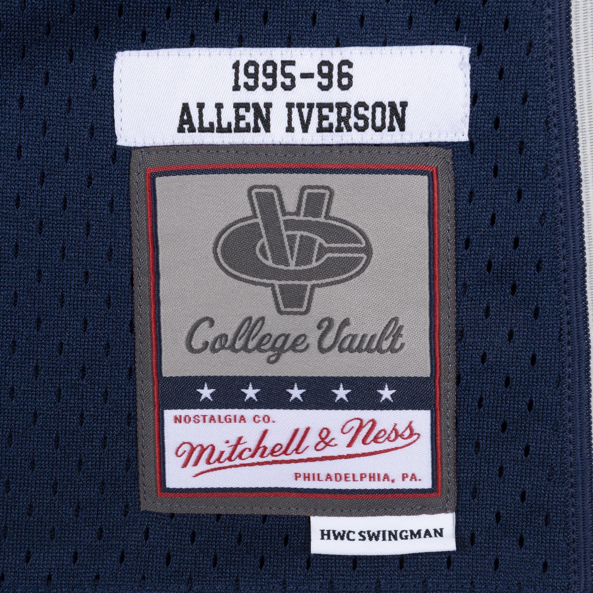 Mitchell & Ness Swingman Allen Iverson Georgetown University 1995 Jersey