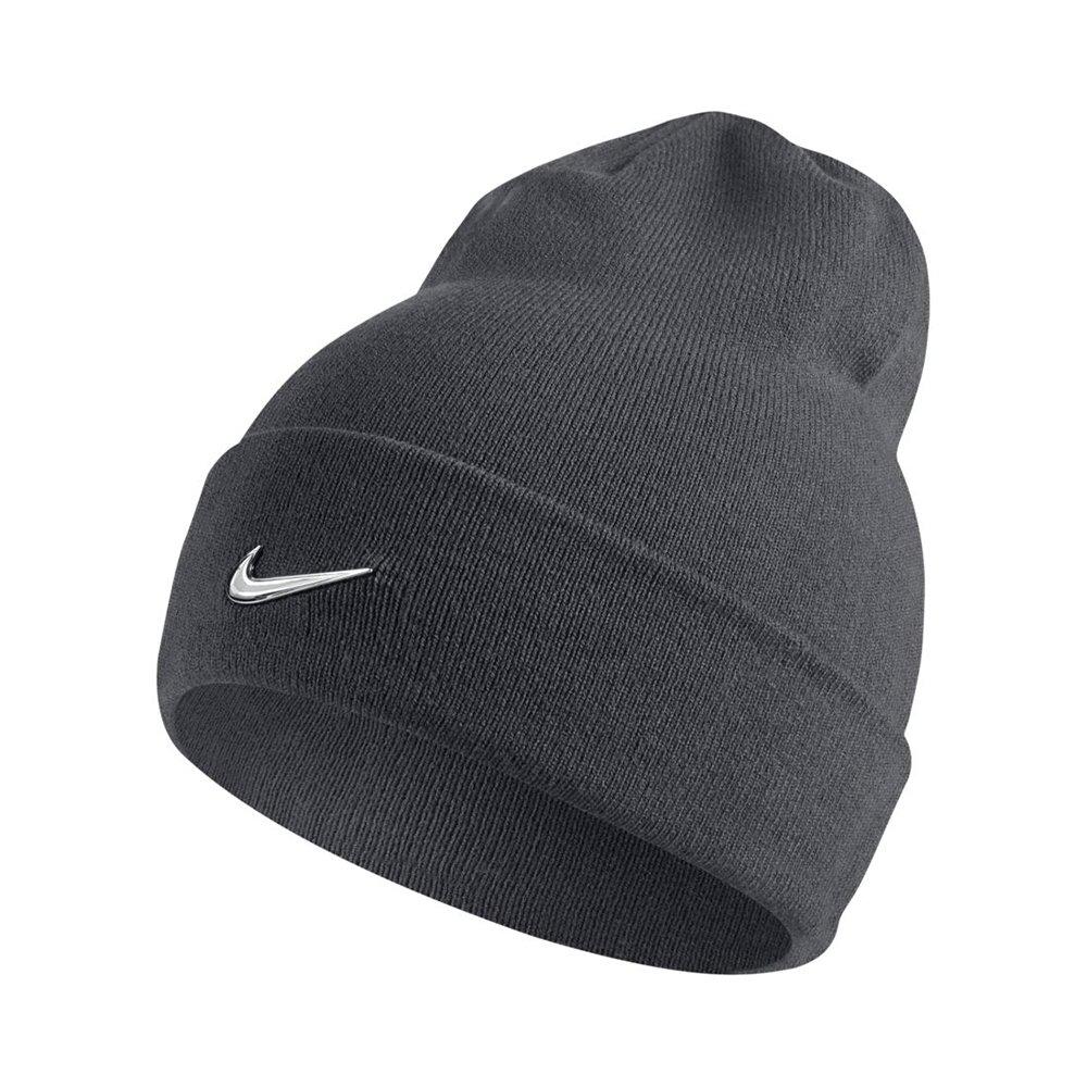 nike swoosh beanie white