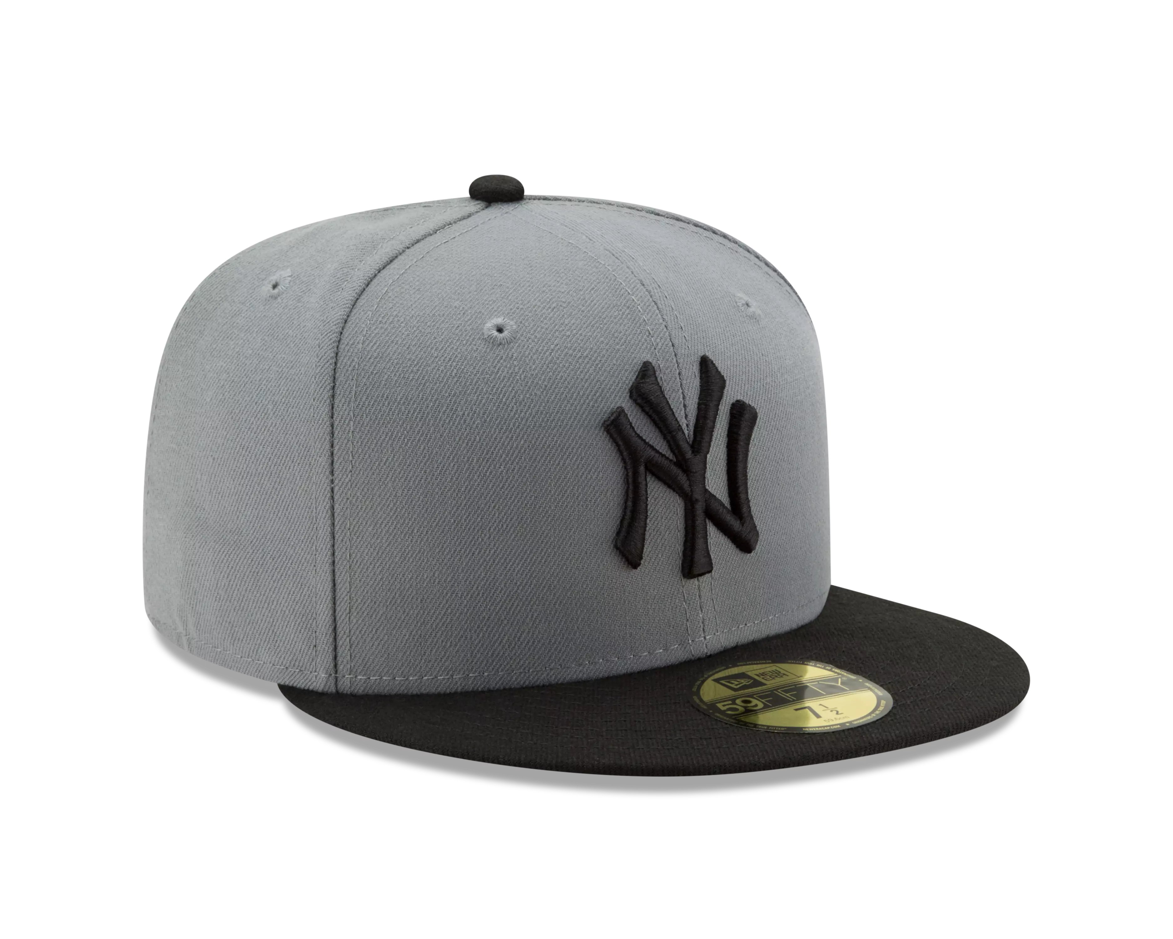 New Era New York Yankees 59FIFTY Basic Authentic Collection Hat - DK GREY