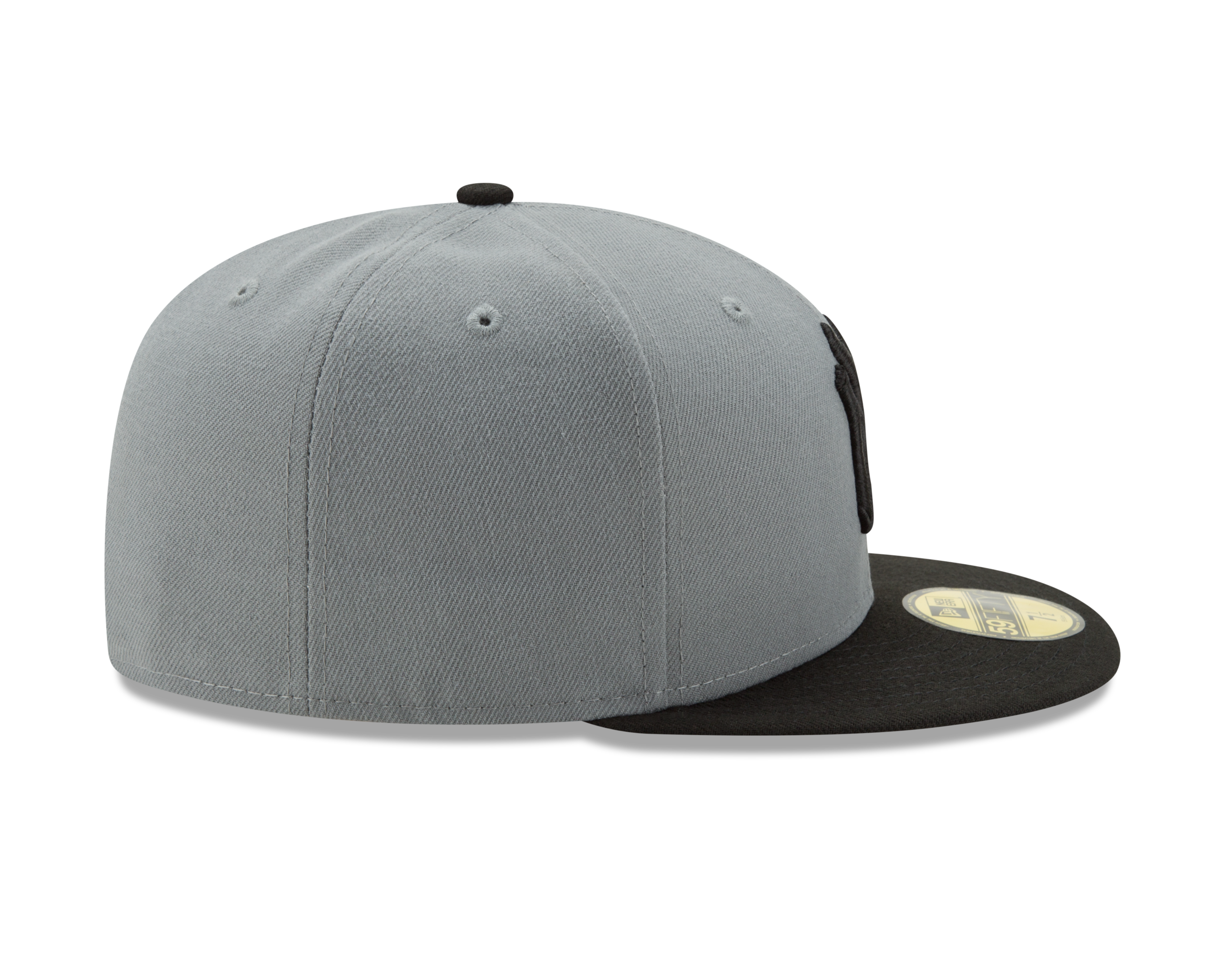 New Era New York Yankees 59FIFTY Basic Authentic Collection Hat - DK GREY Thumbnail View 5