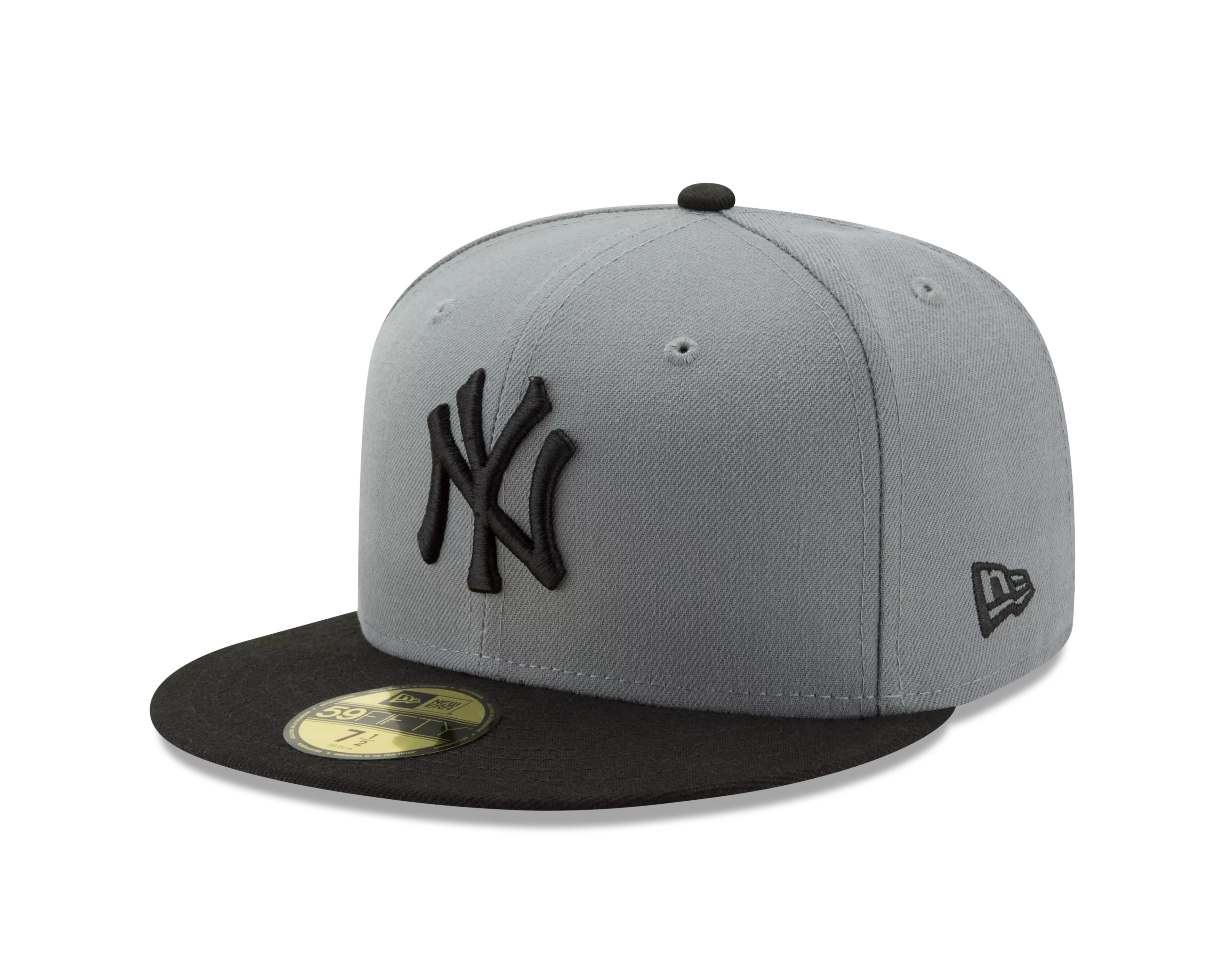 New Era New York Yankees 59FIFTY Basic Authentic Collection Hat - DK GREY