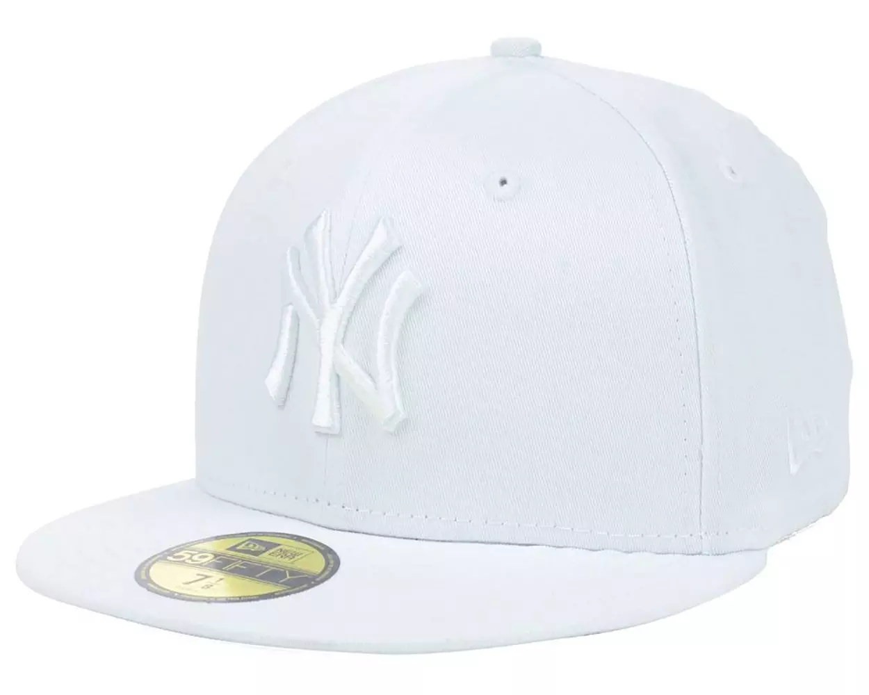 New Era New York Yankees 59FIFTY Fitted Cap-White - WHITE