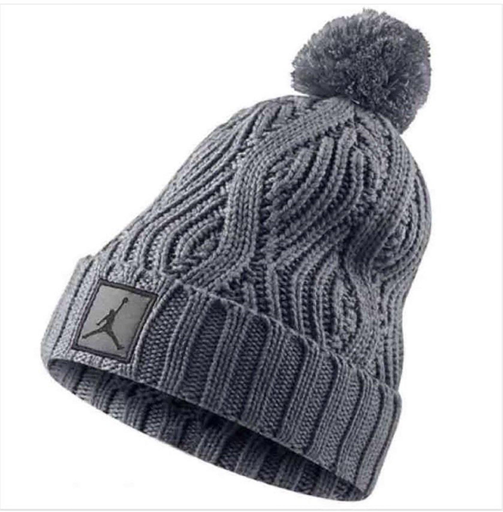 jordan beanie with pom