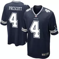 Nike Men's Dallas Cowboys Dak Prescott Game Jersey - NAVY