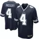 Nike Men's Dallas Cowboys Dak Prescott Game Jersey - NAVY Thumbnail View 1