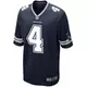 Nike Men's Dallas Cowboys Dak Prescott Game Jersey - NAVY Thumbnail View 2