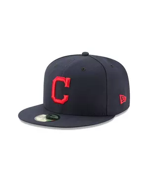 New Era Cleveland Indians Authentic Collection 59FIFTY Hat - Red 7 1/2