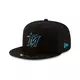 New Era Miami Marlins 59FIFTY Authentic Collection On-Field Fitted Hat - BLACK Thumbnail View 1