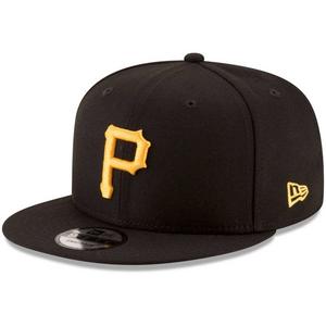 New Era Pittsburgh Pirates Basic 9FIFTY Snapback Hat - Black