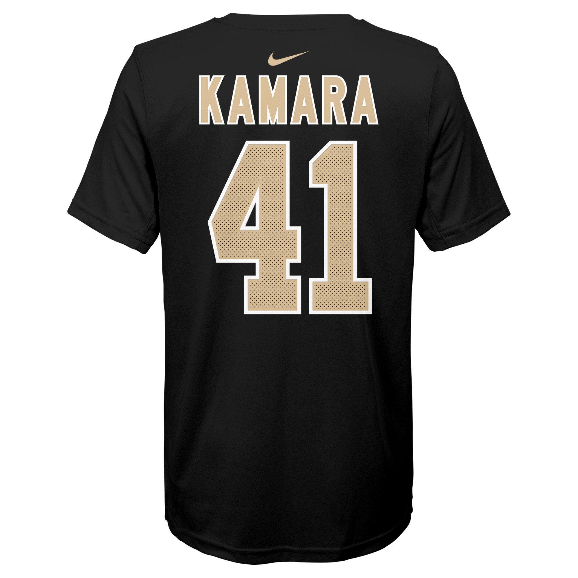 Nike Women's Nike Alvin Kamara Black New Orleans Saints Name & Number T- Shirt