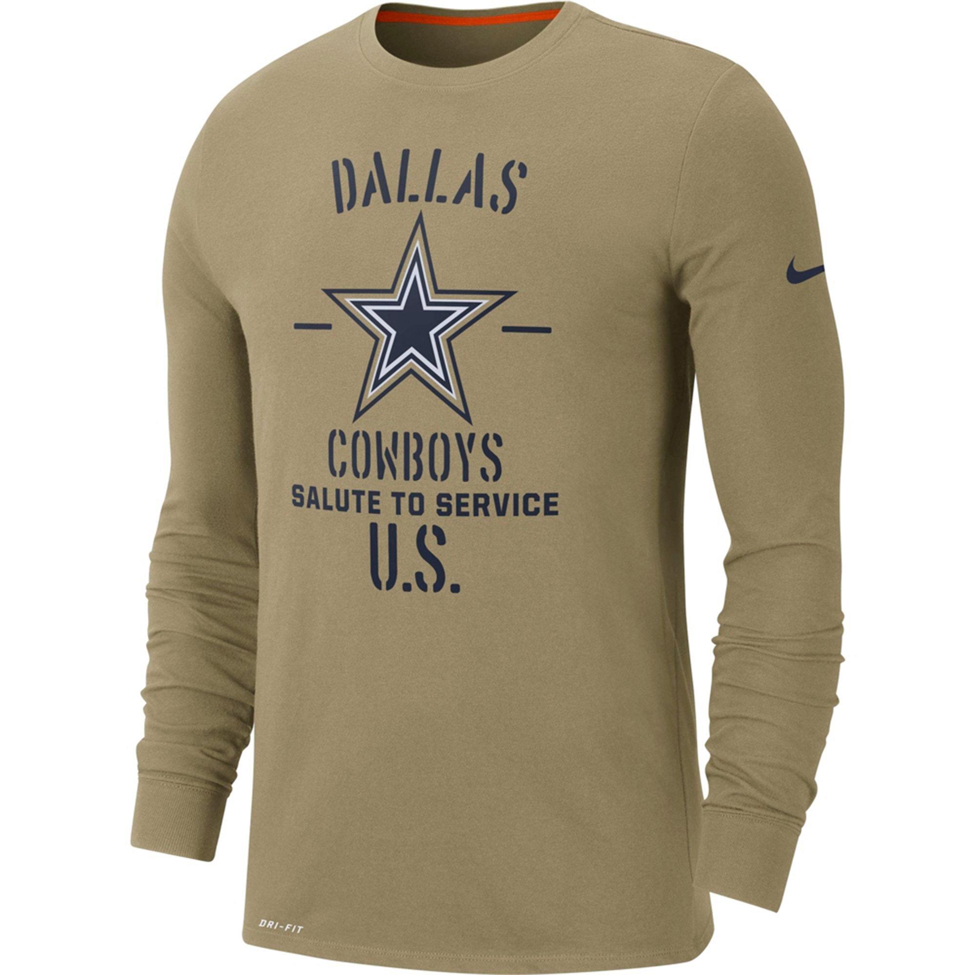 dallas cowboys jersey salute to service