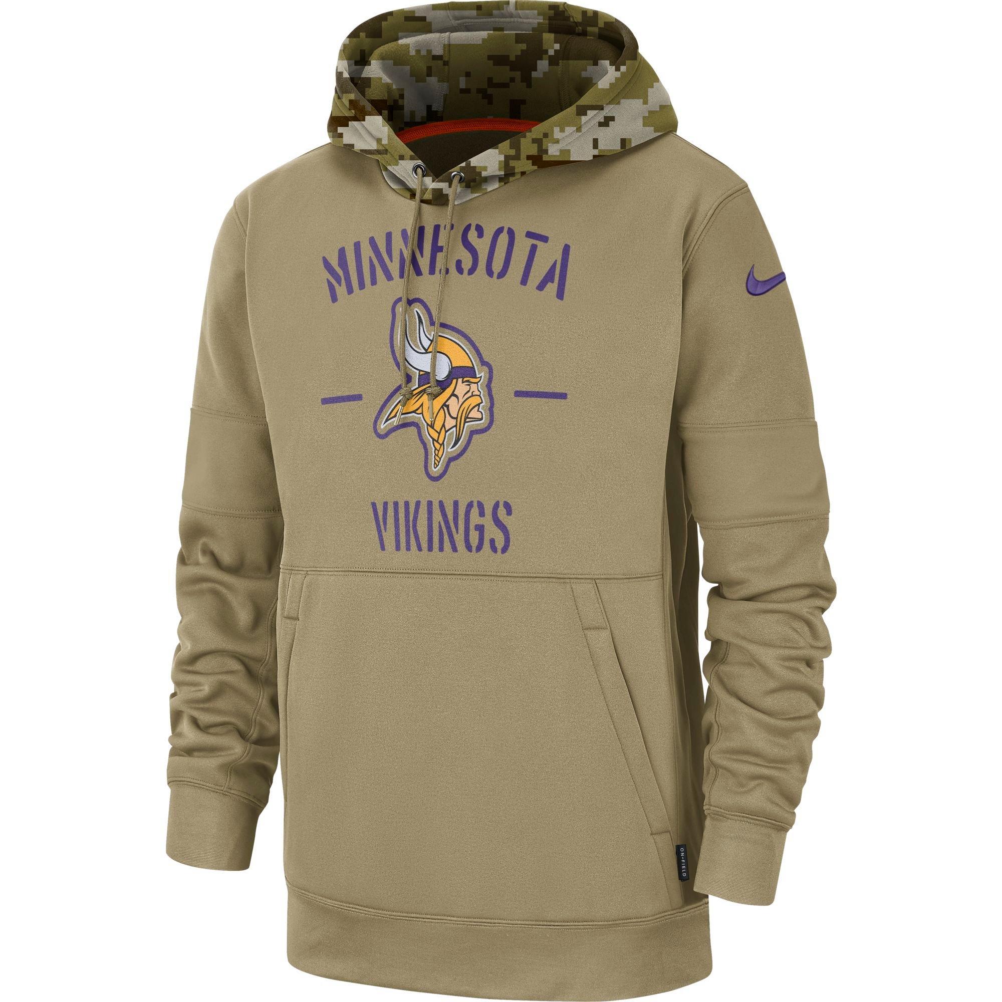 salute to service vikings hoodie