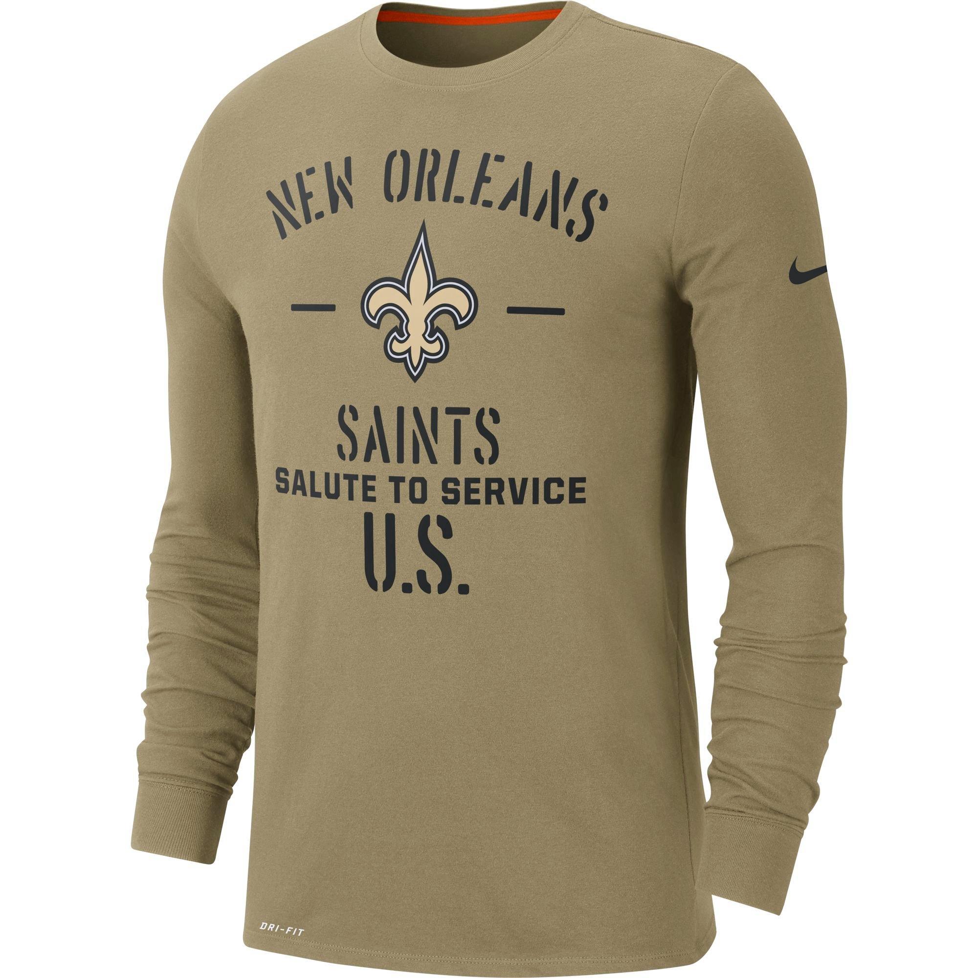new orleans saints salute to service shirt