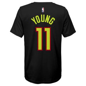 Nike Youth Atlanta Hawks Trae Young Icon Name & Number T-Shirt