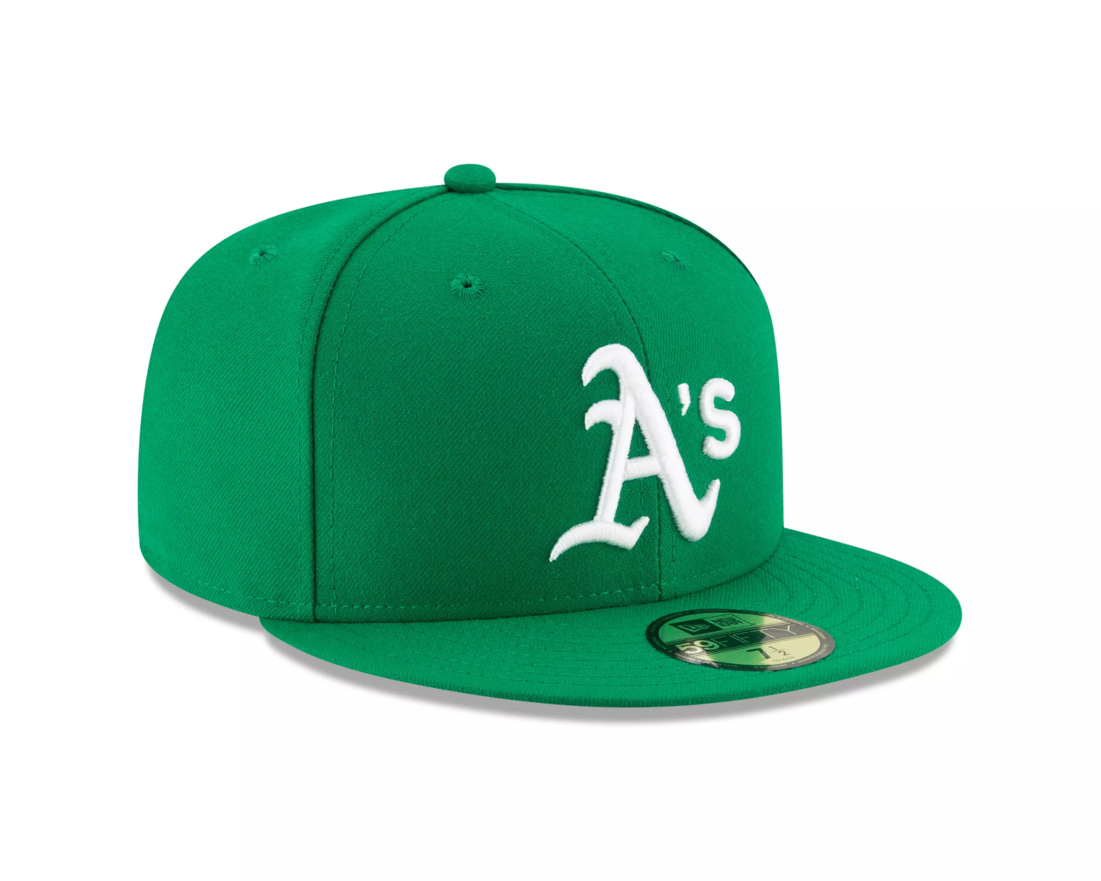 New Era Oakland Athletics 59FIFTY Authentic Collection Alternate 2 Fitted Hat-Green - KELLY