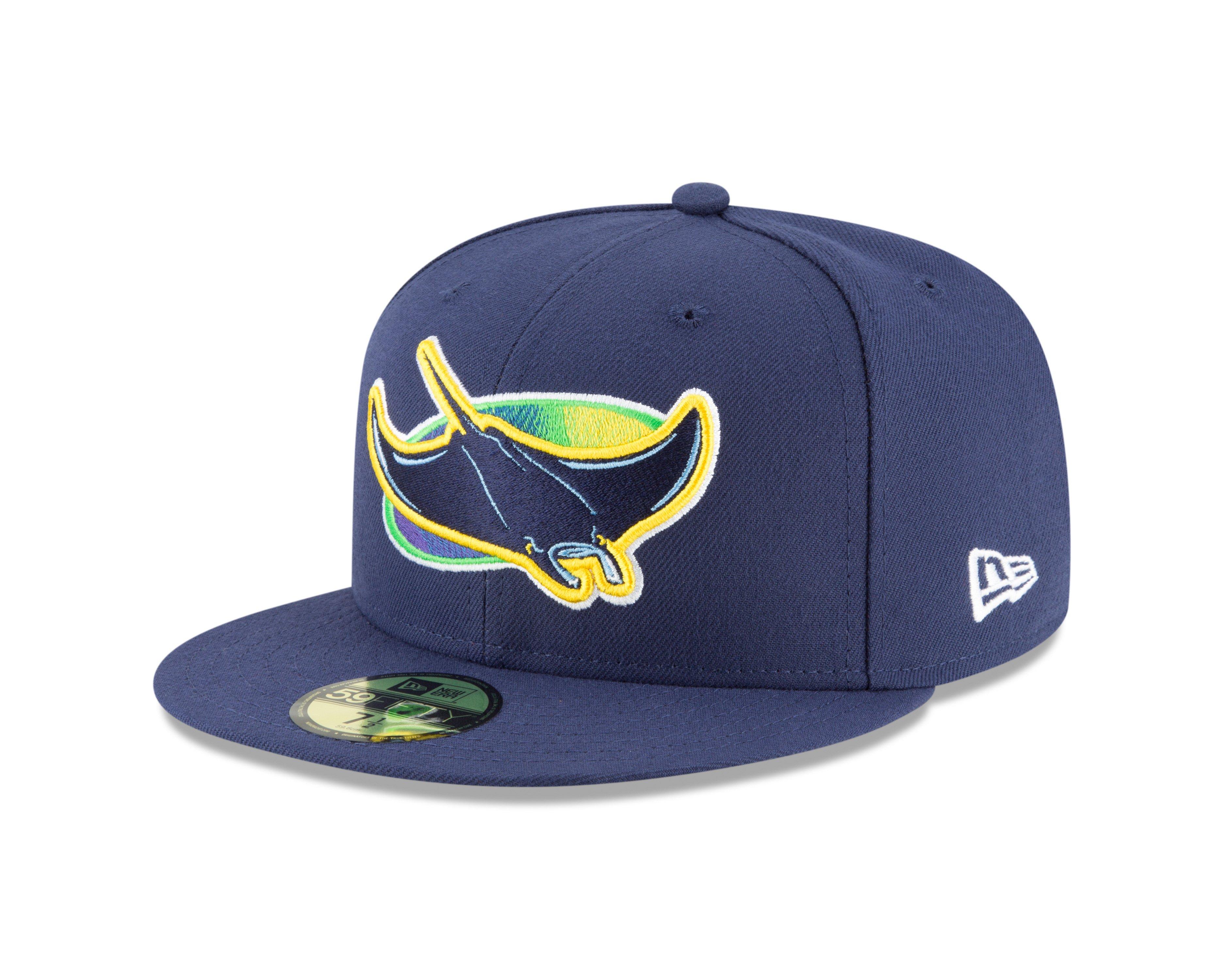 New Era Tampa Bay Rays Authentic Collection Alternate 2 59FIFTY Fitted Hat-Navy - NAVY Thumbnail View 1