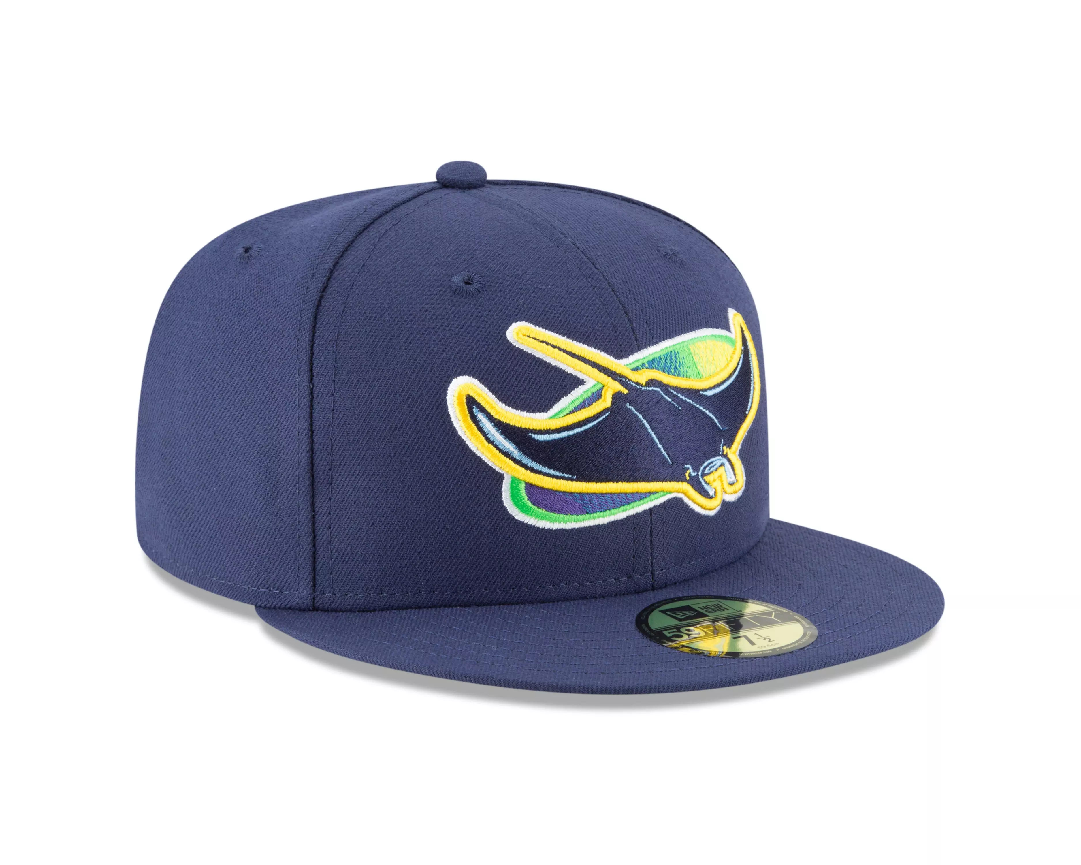 New Era Tampa Bay Rays Authentic Collection Alternate 2 59FIFTY Fitted Hat-Navy - NAVY