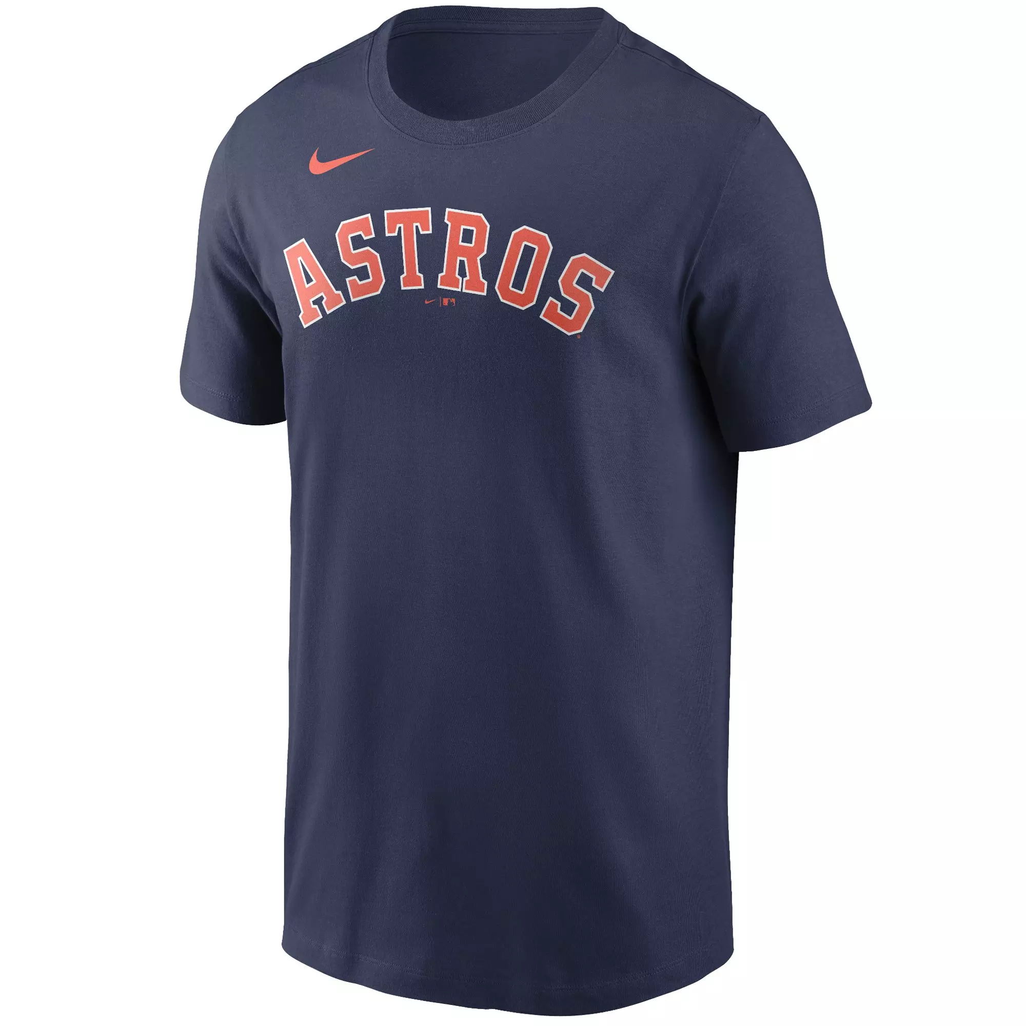 Nike Men's Houston Astros Jose' Altuve Name & Number MLB Short Sleeve Tee - NAVY