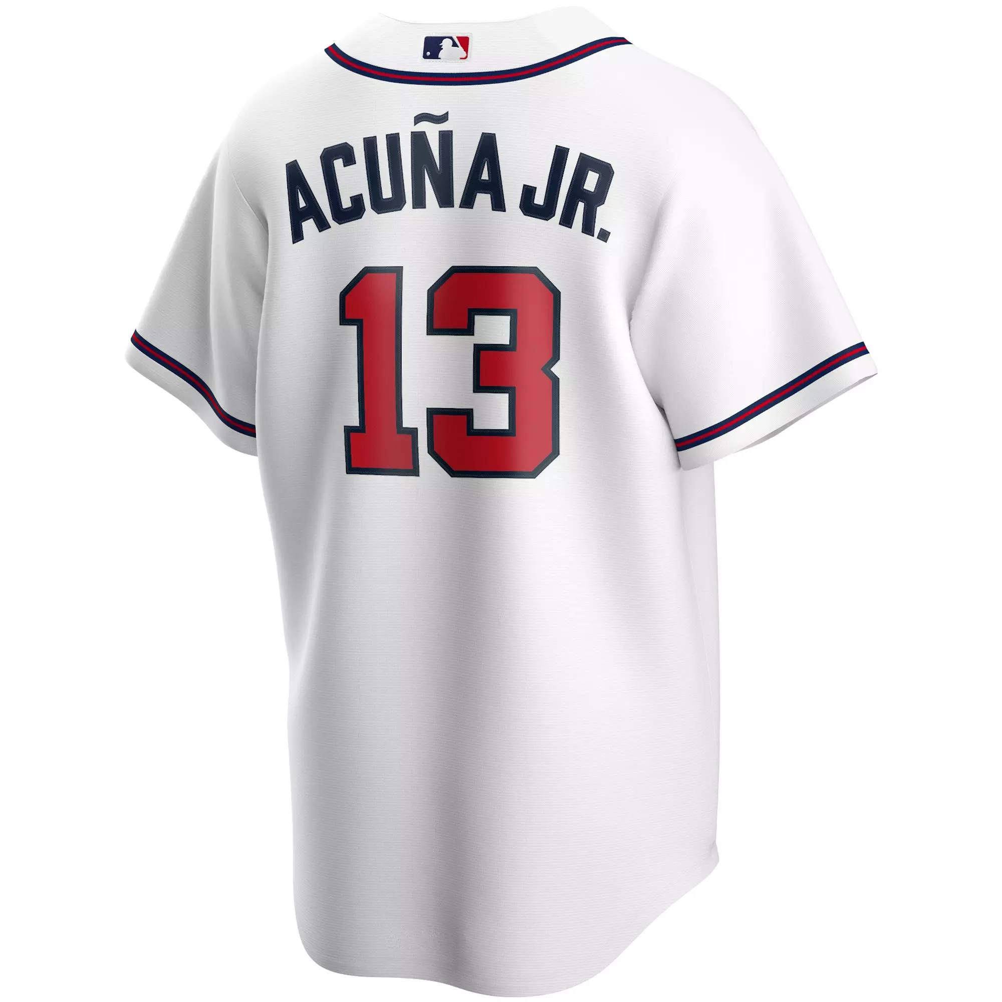 Nike Men's Atlanta Braves Blank Official Replica Home Jersey