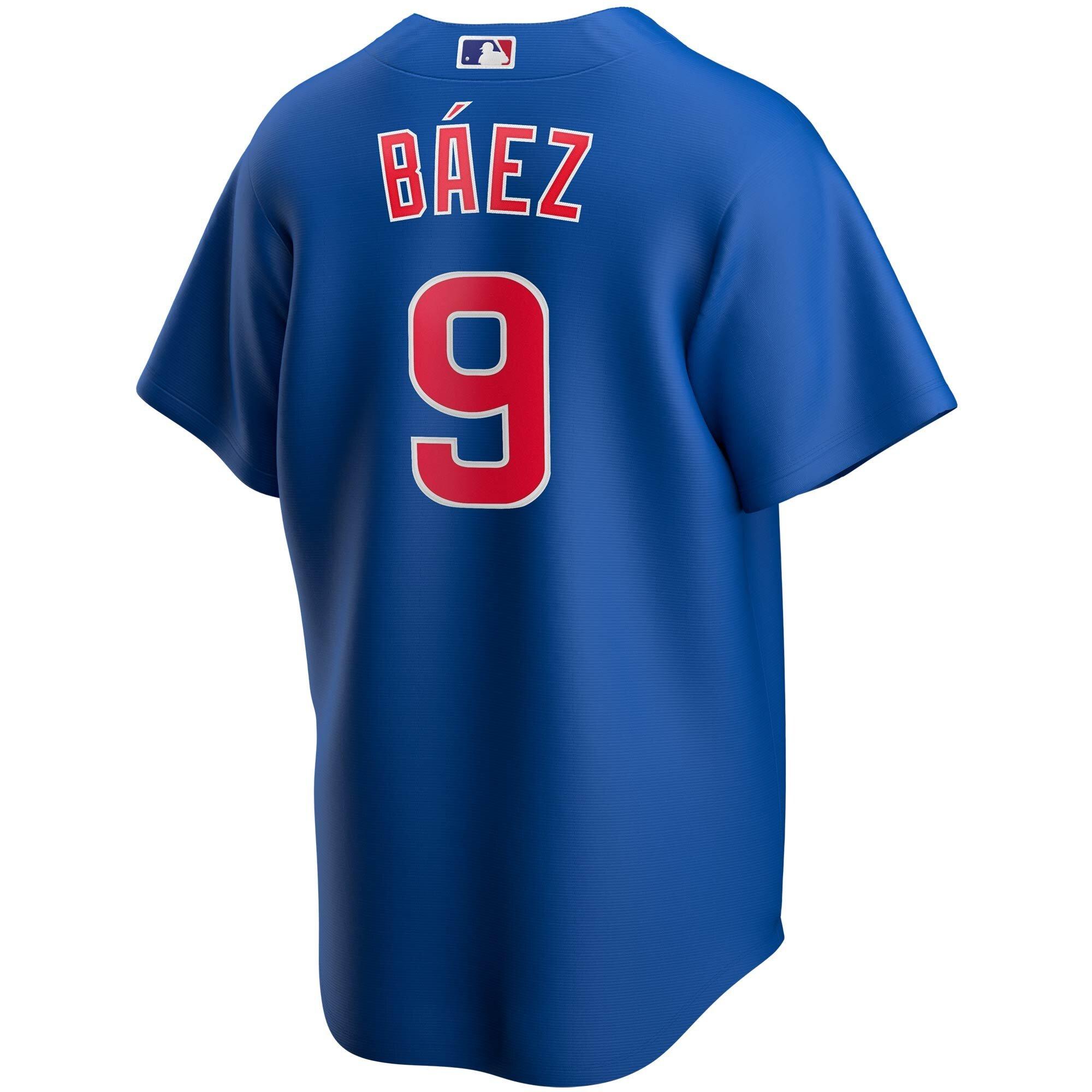 الضوء مادة Nike Men's Chicago Cubs Javier Baez Replica MLB Jersey - Hibbett ... الضوء مادة