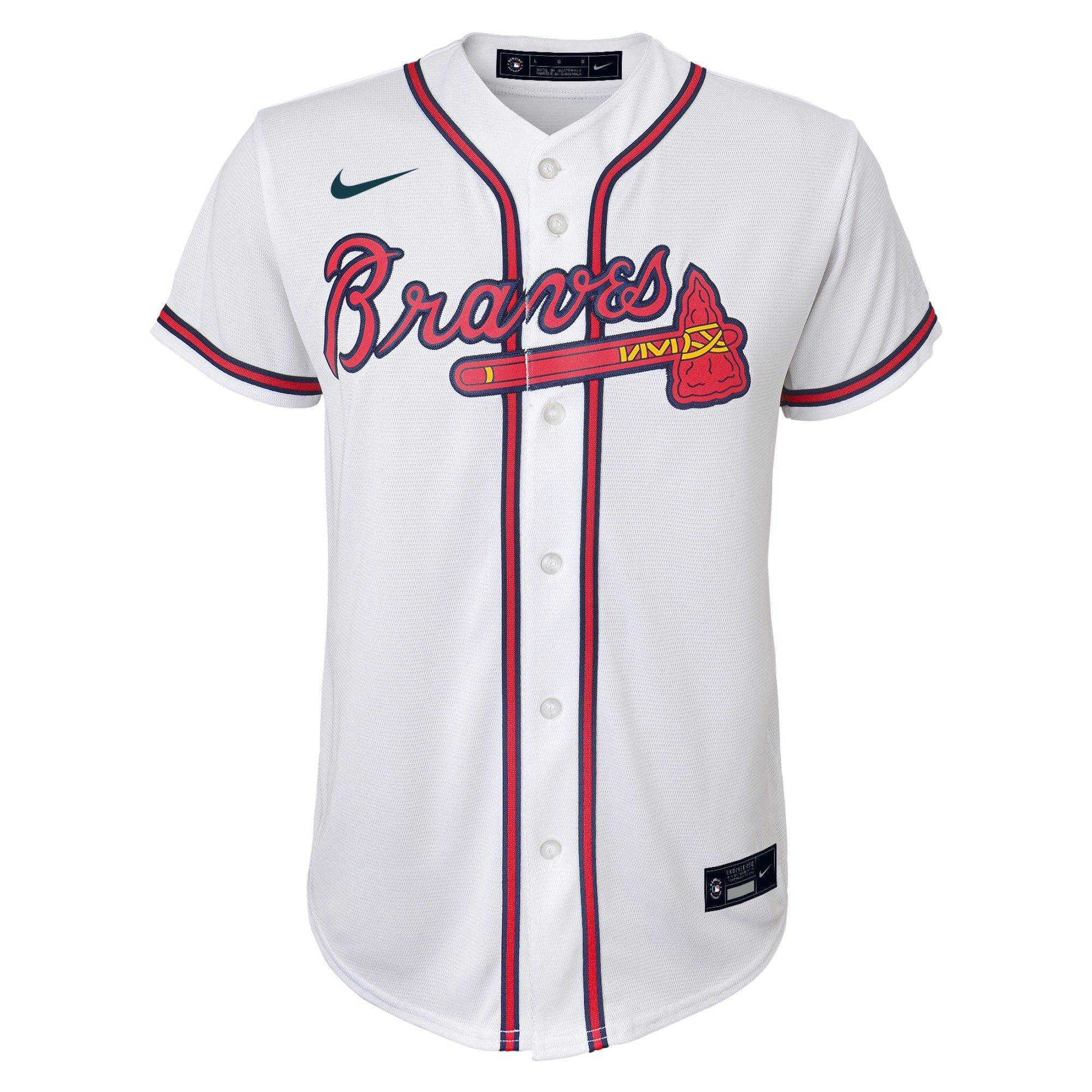 Nike Youth Atlanta Braves Ronald Acuna Jr. Replica MLB Jersey Hibbett